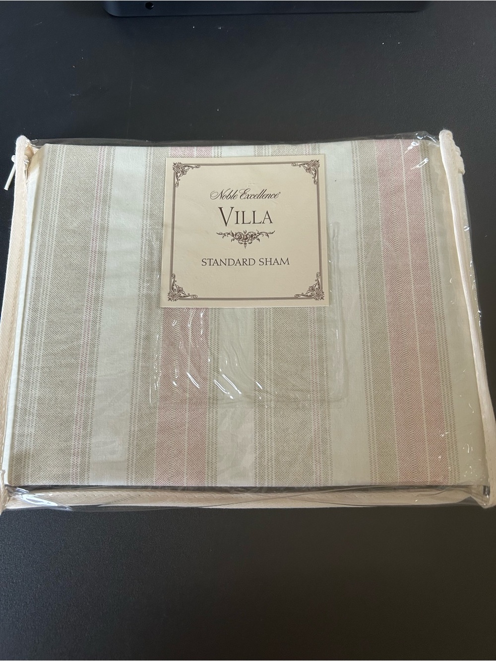 Noble Excellence Villa Amalfi Pink And Tan Standard Sham From Dillards. New